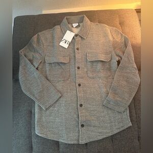 ZARA Textured Pocket Overshirt [LAST ONE]